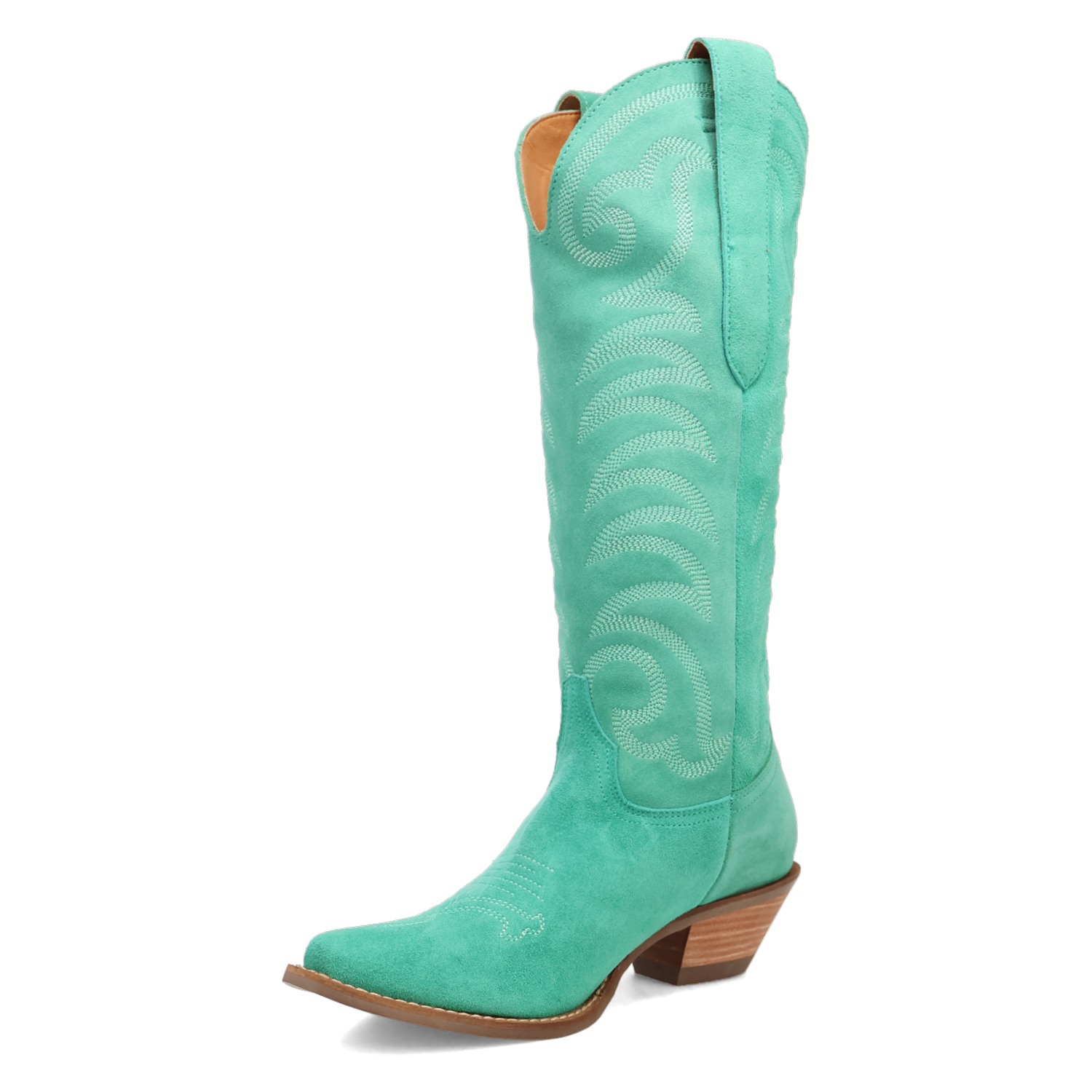 Movin' On Green Suede Leather Boot (DS)