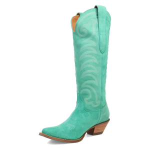 Movin' On Green Suede Leather Boot (DS)