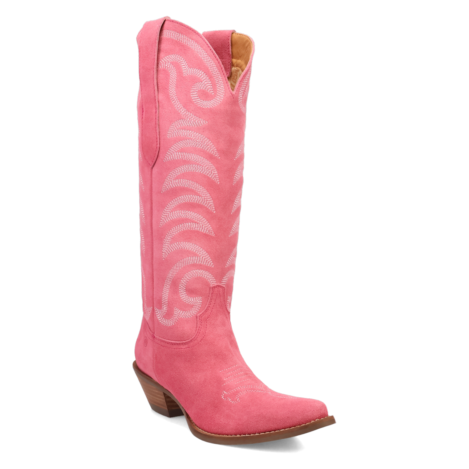 Movin' On Pink Suede Leather Boot (DS) ~ PREORDER 2/18/25