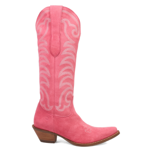 Movin' On Pink Suede Leather Boot (DS) ~ PREORDER 1/10/25