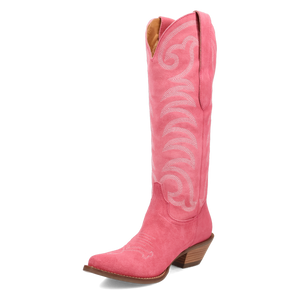 Movin' On Pink Suede Leather Boot (DS) ~ PREORDER 1/10/25