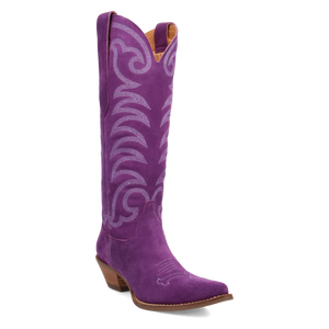 Movin' On Purple Suede Leather Boot (DS)