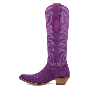 Movin' On Purple Suede Leather Boot (DS)