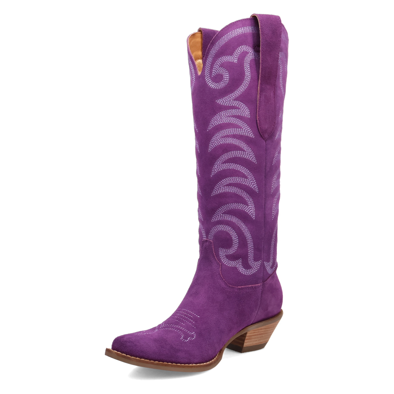 Movin' On Purple Suede Leather Boot (DS)