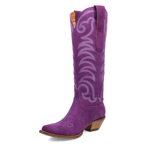 Movin' On Purple Suede Leather Boot (DS)