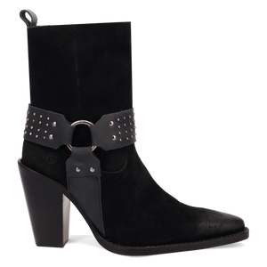 Songbird Black Suede Boot (DS)