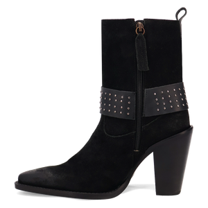 Songbird Black Suede Boot (DS)