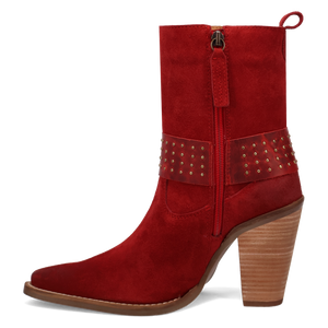 Songbird Red Suede Boot (DS)