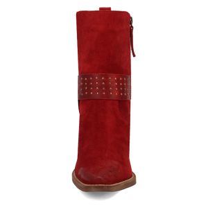 Songbird Red Suede Boot (DS)