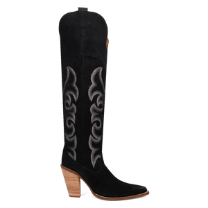 Primadonna Black Suede Boot (DS)