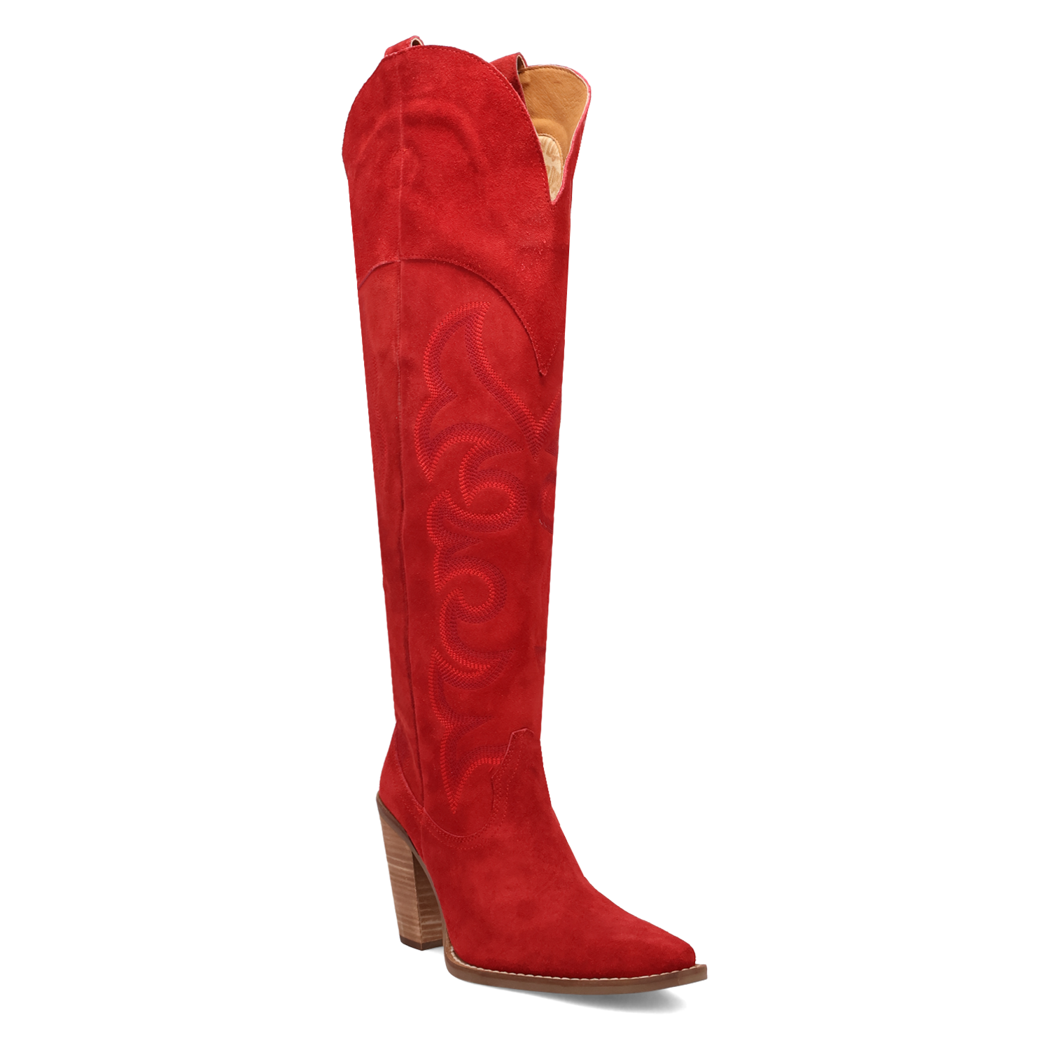 Primadonna Red Suede Boot (DS)