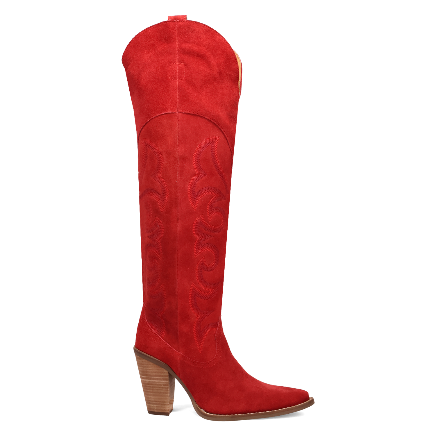 Primadonna Red Suede Boot (DS) ~ PREORDER 11/25