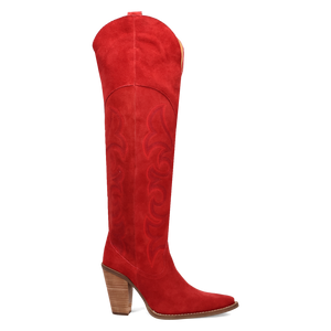 Primadonna Red Suede Boot (DS) ~ PREORDER 11/25