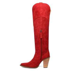 Primadonna Red Suede Boot (DS) ~ PREORDER 11/25