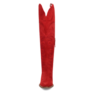 Primadonna Red Suede Boot (DS) ~ PREORDER 11/25