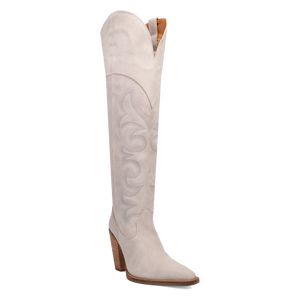 Primadonna White Suede Boot (DS)