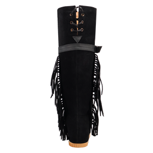 Lakota Black Suede Leather Boot (DS)