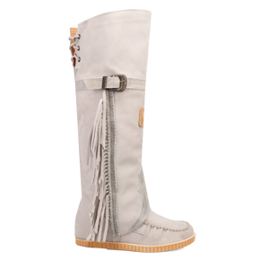 Lakota Off White Suede Leather Boot (DS)