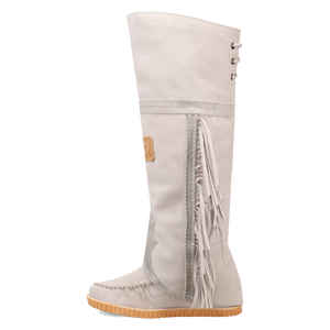 Lakota Off White Suede Leather Boot (DS)