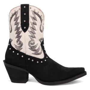 Rodeo Queen Black Suede Leather Boot (DS)