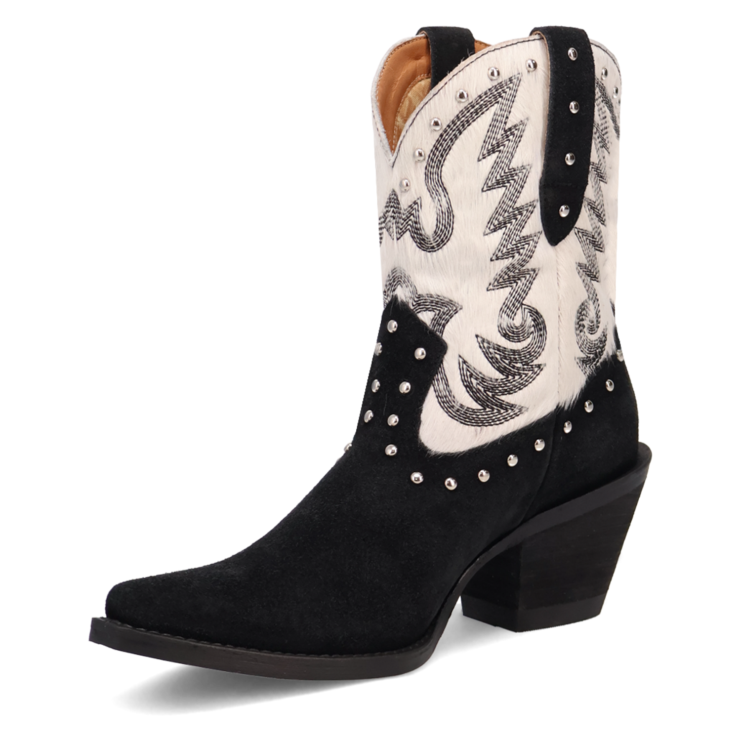 Rodeo Queen Black Suede Leather Boot (DS)