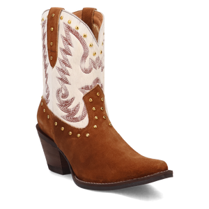 Rodeo Queen Brown Suede Leather Boot (DS)