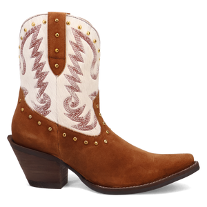 Rodeo Queen Brown Suede Leather Boot (DS)