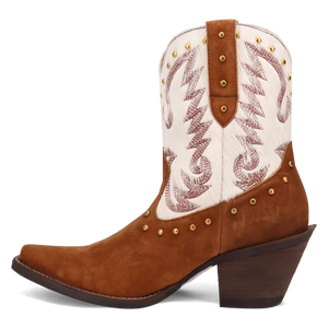 Rodeo Queen Brown Suede Leather Boot (DS)