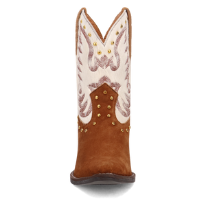 Rodeo Queen Brown Suede Leather Boot (DS)