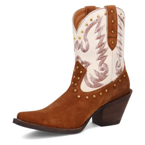 Rodeo Queen Brown Suede Leather Boot (DS)