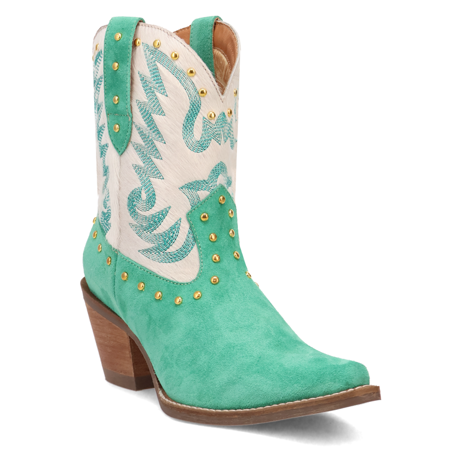 Rodeo Queen Green Suede Leather Boot (DS)