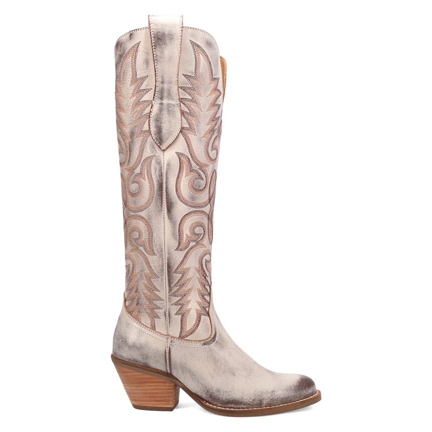 Faded Love Brown Metallic Leather Boot (DS)