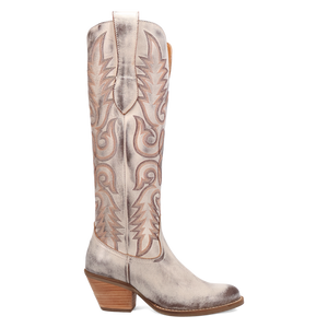 Faded Love Brown Metallic Leather Boot (DS)