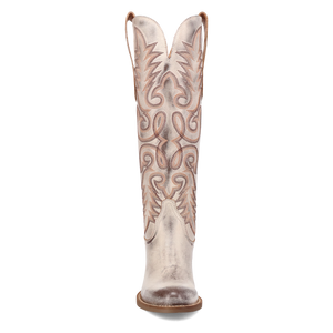 Faded Love Brown Metallic Leather Boot (DS)