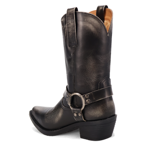 Ride A Way Black Leather Boot (DS)