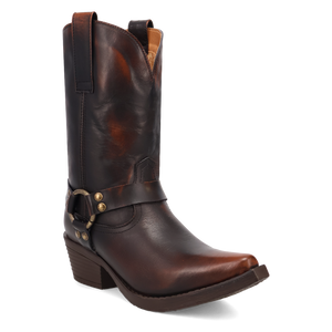 Ride A Way Brown Leather Boot (DS)