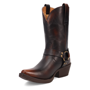 Ride A Way Brown Leather Boot (DS)