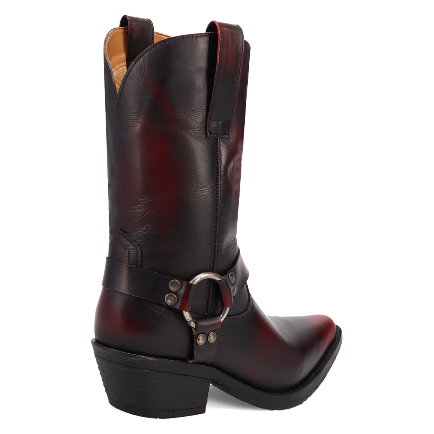 Ride A Way Wine Leather Boot (DS)