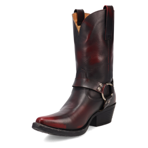 Ride A Way Wine Leather Boot (DS)