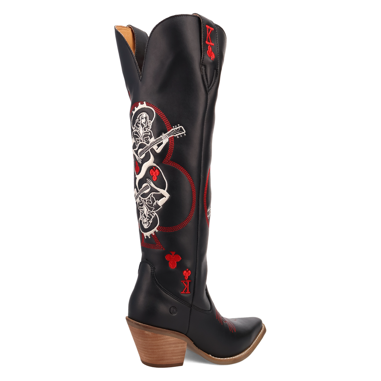 King Of Clubs Black Leather Boot (DS)