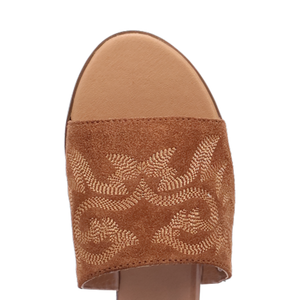 Lasso Brown Suede Leather Sandal (DS)