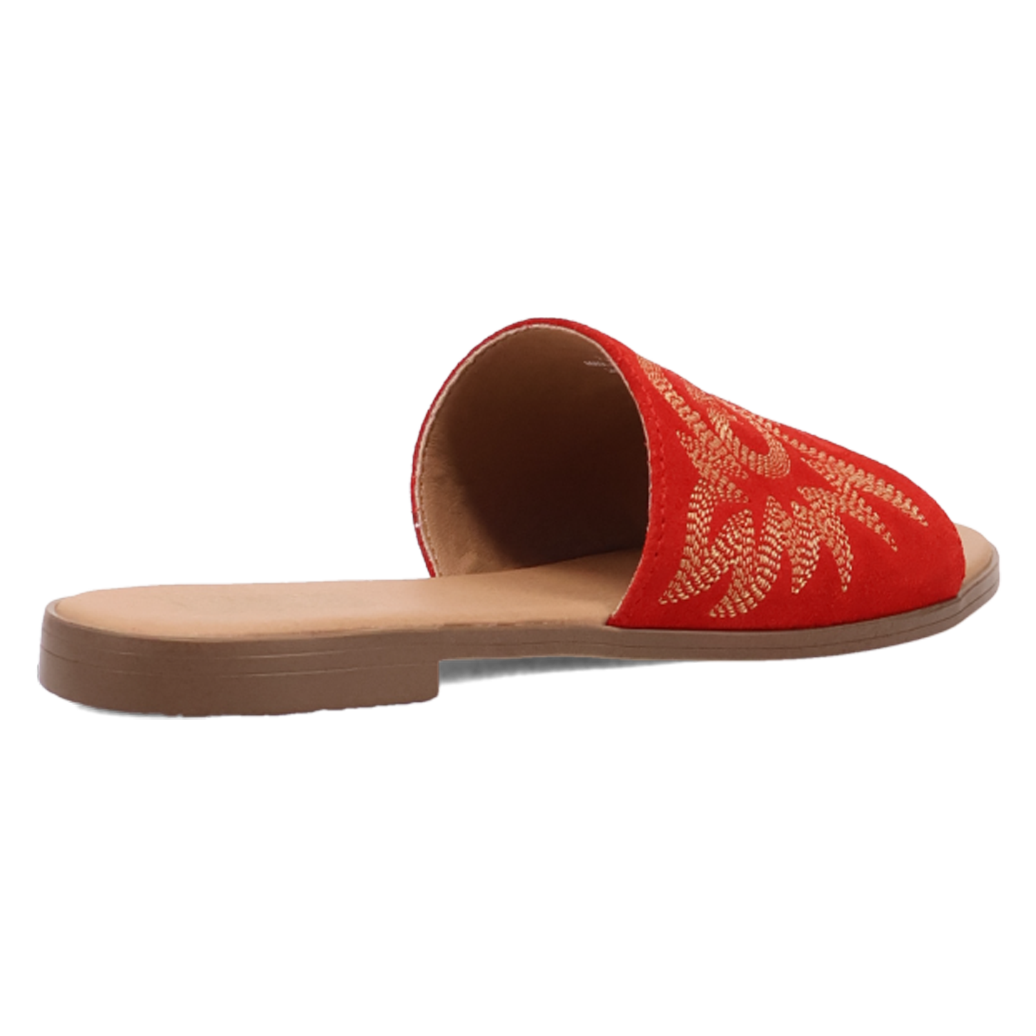 Lasso Red Suede Leather Sandal (DS)