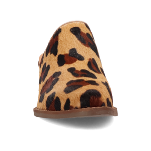 Calico Leopard Fur Mule (DS) DP