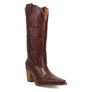Hensley Brown Leather Boot (DS) DP