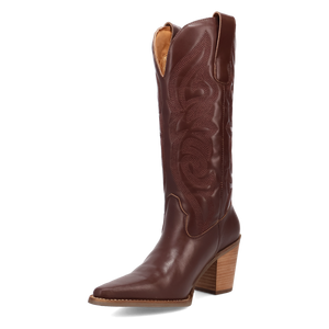 Hensley Brown Leather Boot (DS) DP