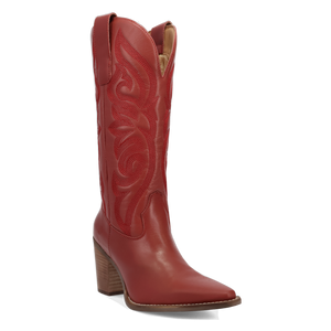 Hensley Red Leather Boot (DS) DP