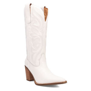 Hensley White Leather Boot (DS) DP