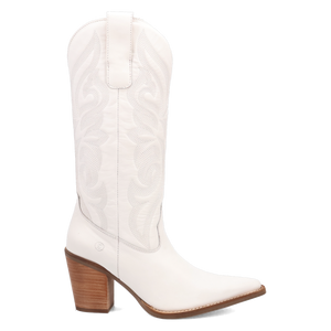 Hensley White Leather Boot (DS) DP