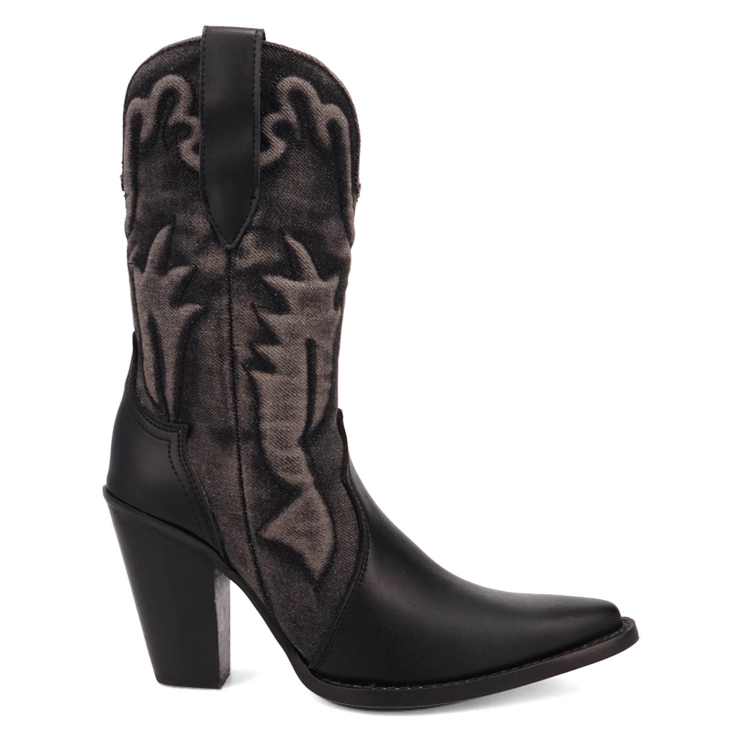 Tipsy Black Leather Boot (DS)