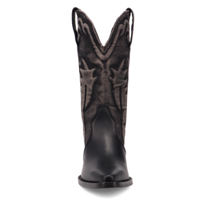 Tipsy Black Leather Boot (DS)